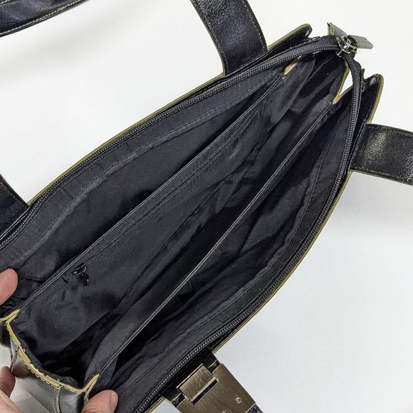 GUESS Small Black Leather Handbag - Picture 5 of 5